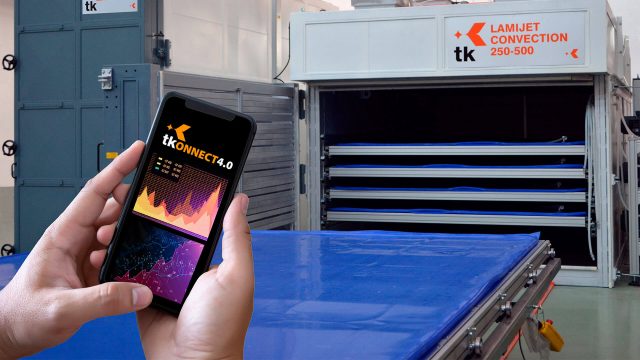 app tkonnect 4.0 per il controllo da remoto dei forni di lavorazione del vetro TK